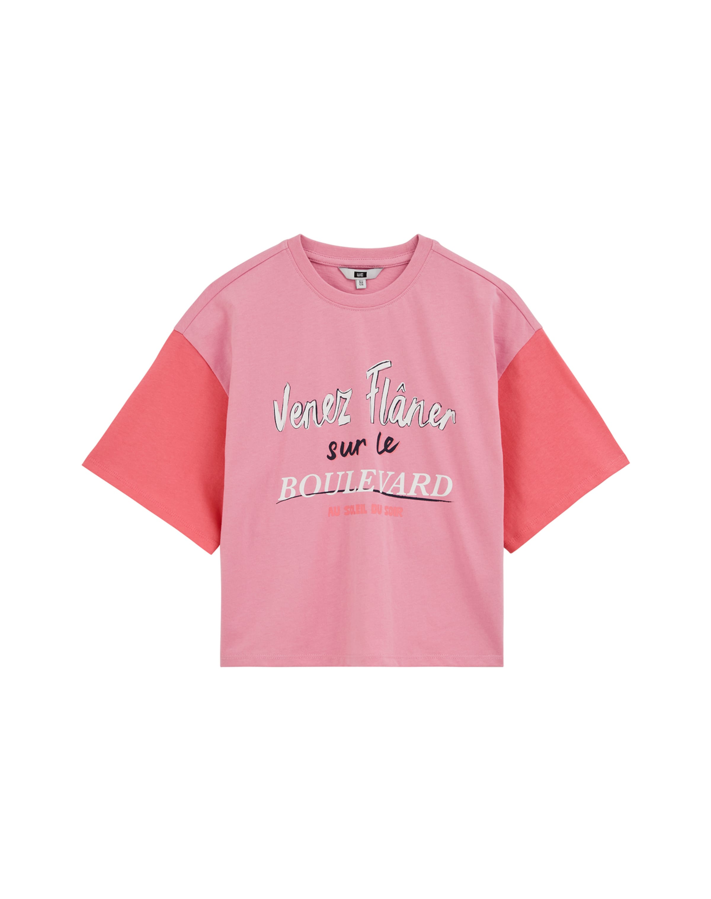 Maglietta di WE Fashion in rosa: frontale