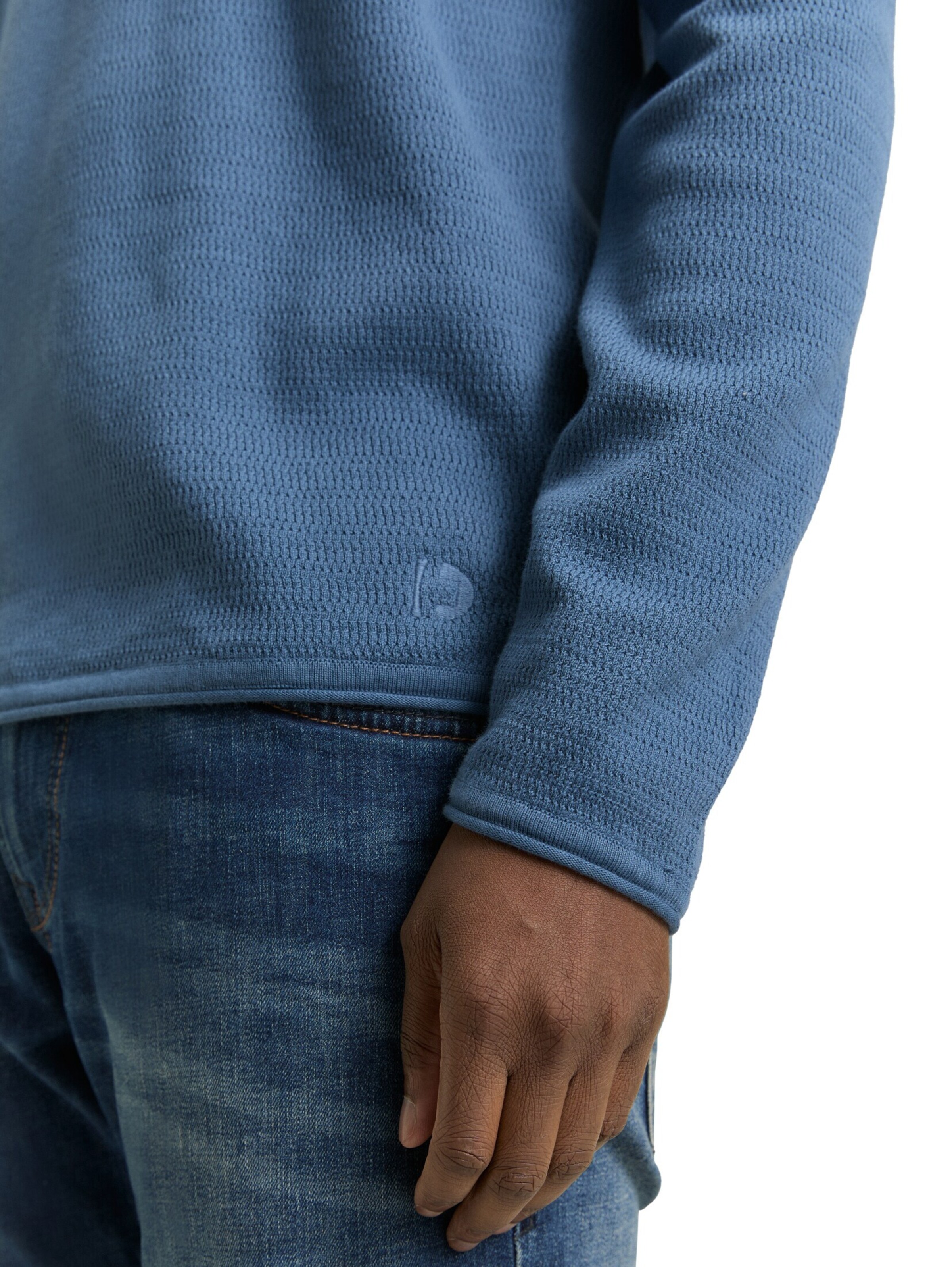 TOM TAILOR DENIM Trui in Blauw