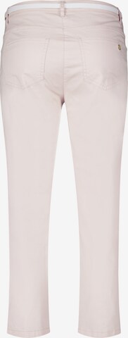 Betty Barclay Slimfit Sommerhose mit Gürtel in Pink