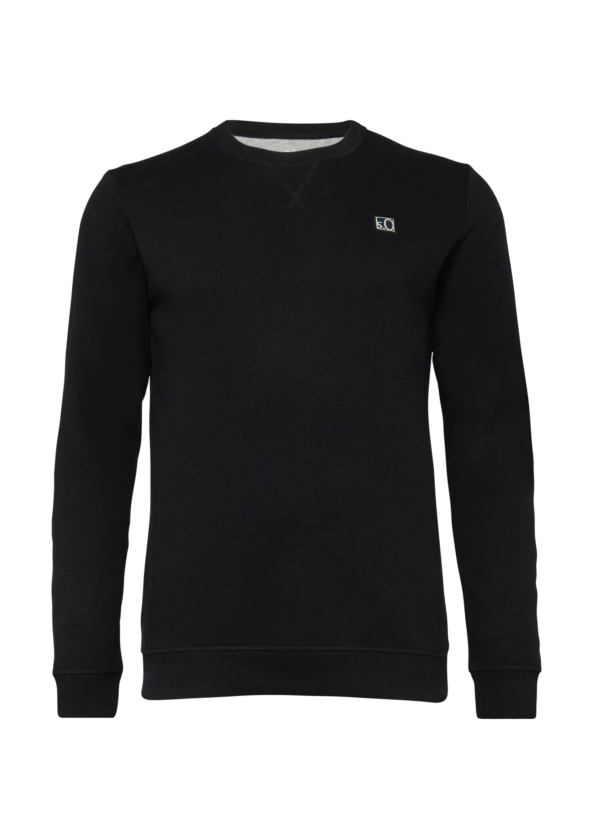 s.Oliver Sweatshirt in Black: front