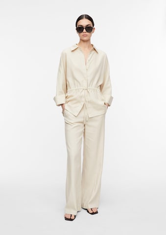 COMMA Regular Broek in Beige