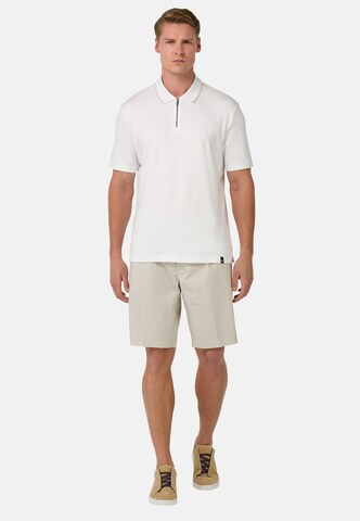 Regular Pantalon à plis Boggi Milano en beige