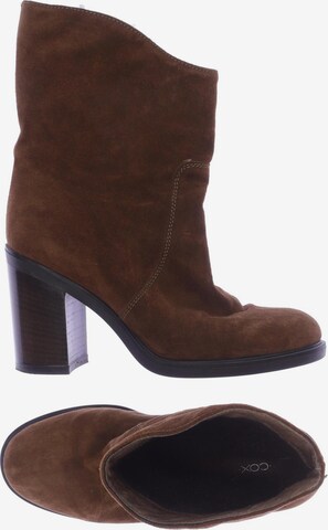 COX Dress Boots in 38 in Brown: front