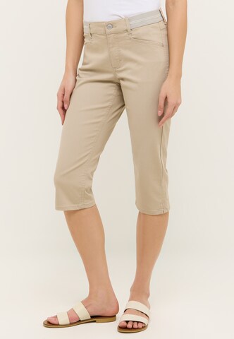 Angels Slim fit Jeans in Beige: front