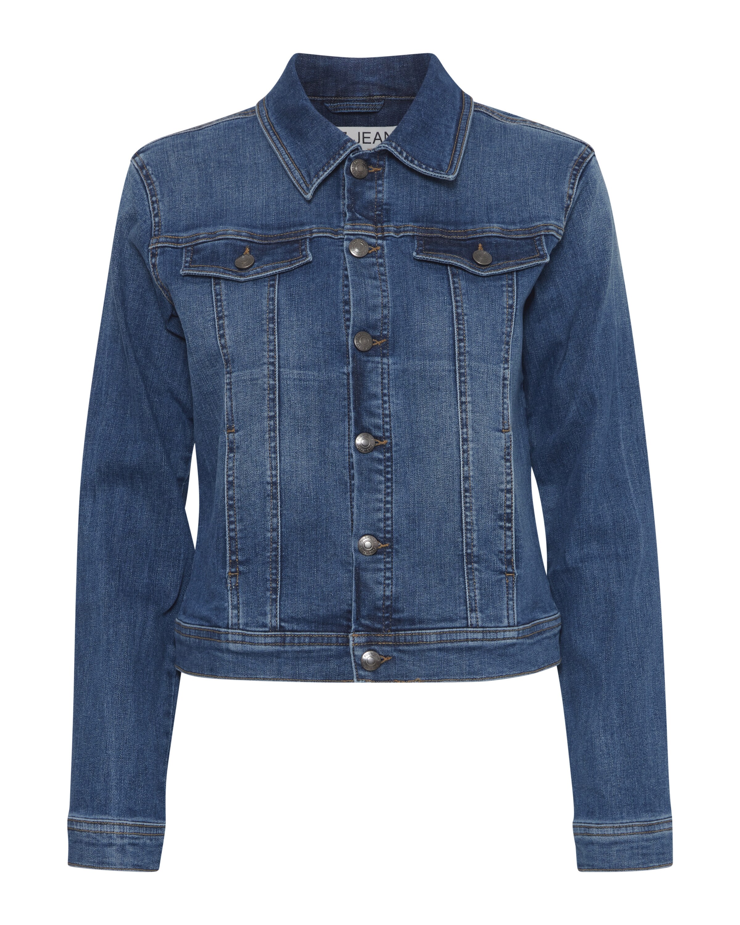 Pulz Overgangsjakke 'PZKatja' i blå: forside