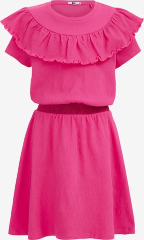 Robe WE Fashion en rose : devant