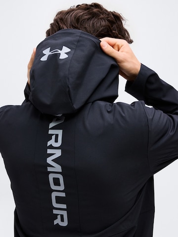 UNDER ARMOUR Športna jakna 'Tech Utility' | črna barva
