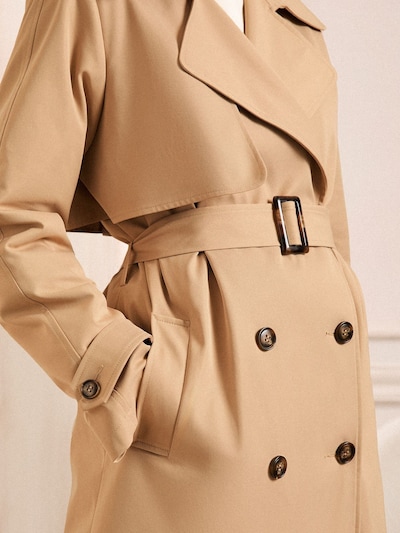 love & roses Between-seasons coat in S in Camel, Item view