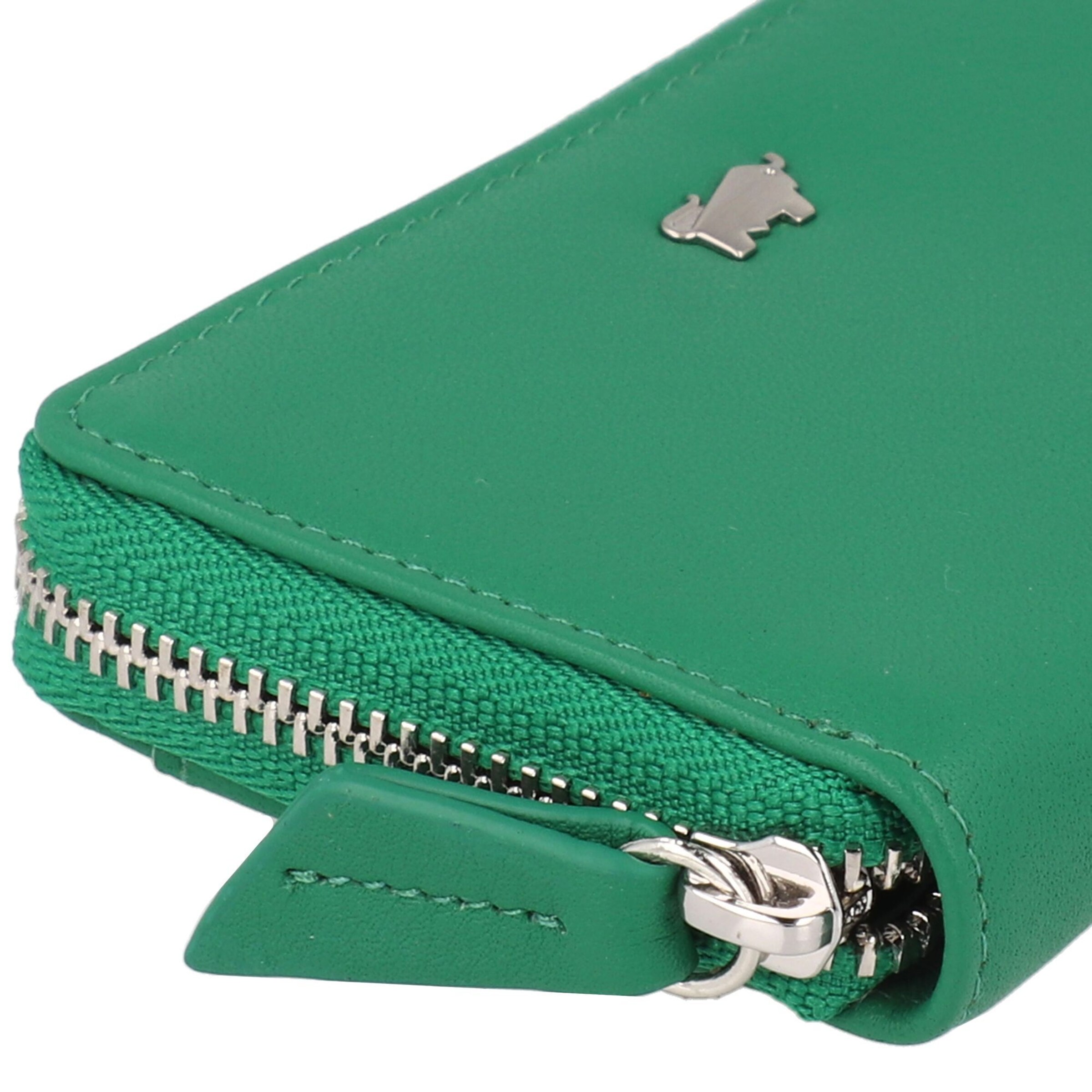 Porte-monnaies 'Joy' Braun Büffel en vert