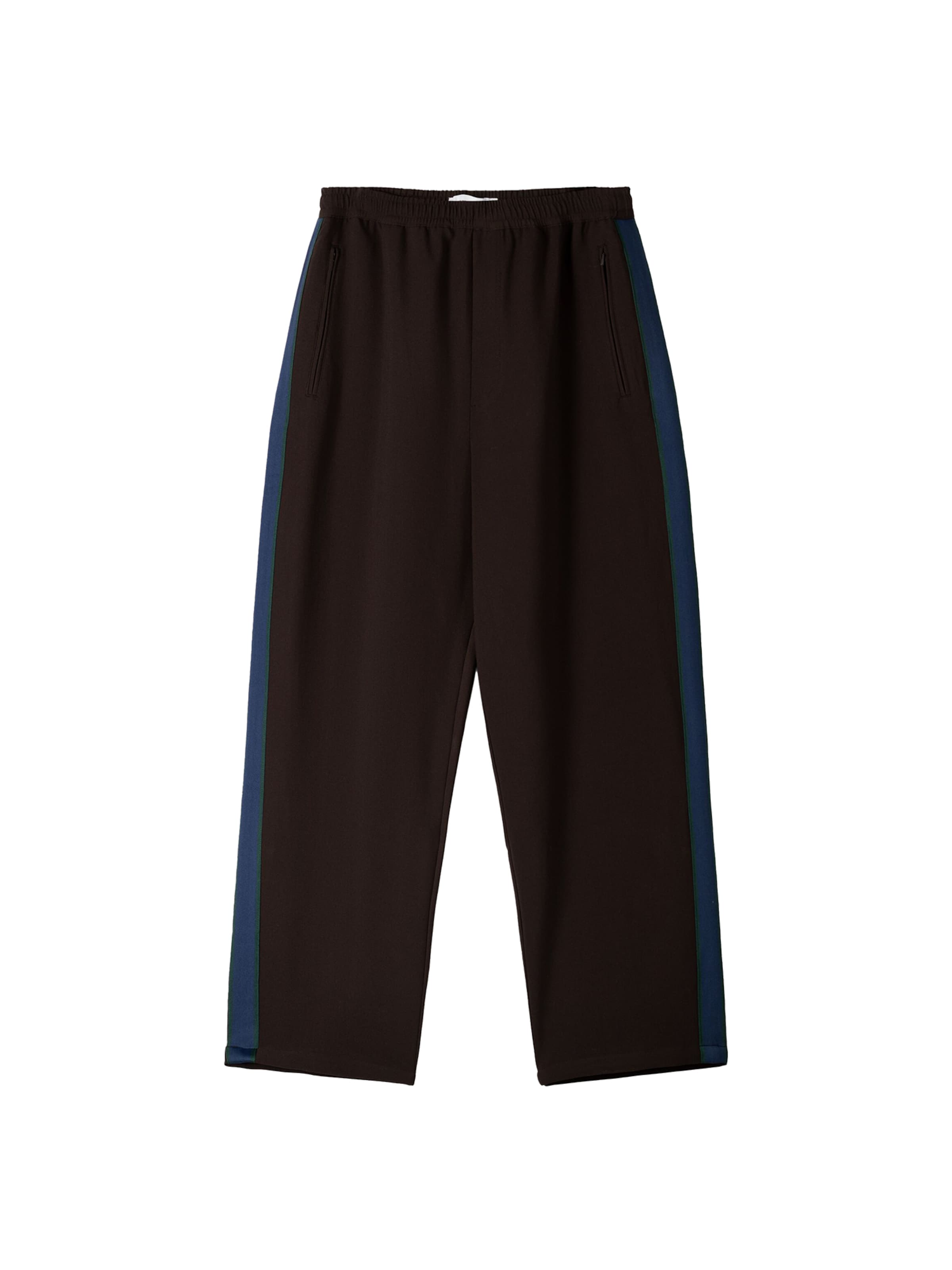 Bershka Loosefit Nadrág - barna: elől