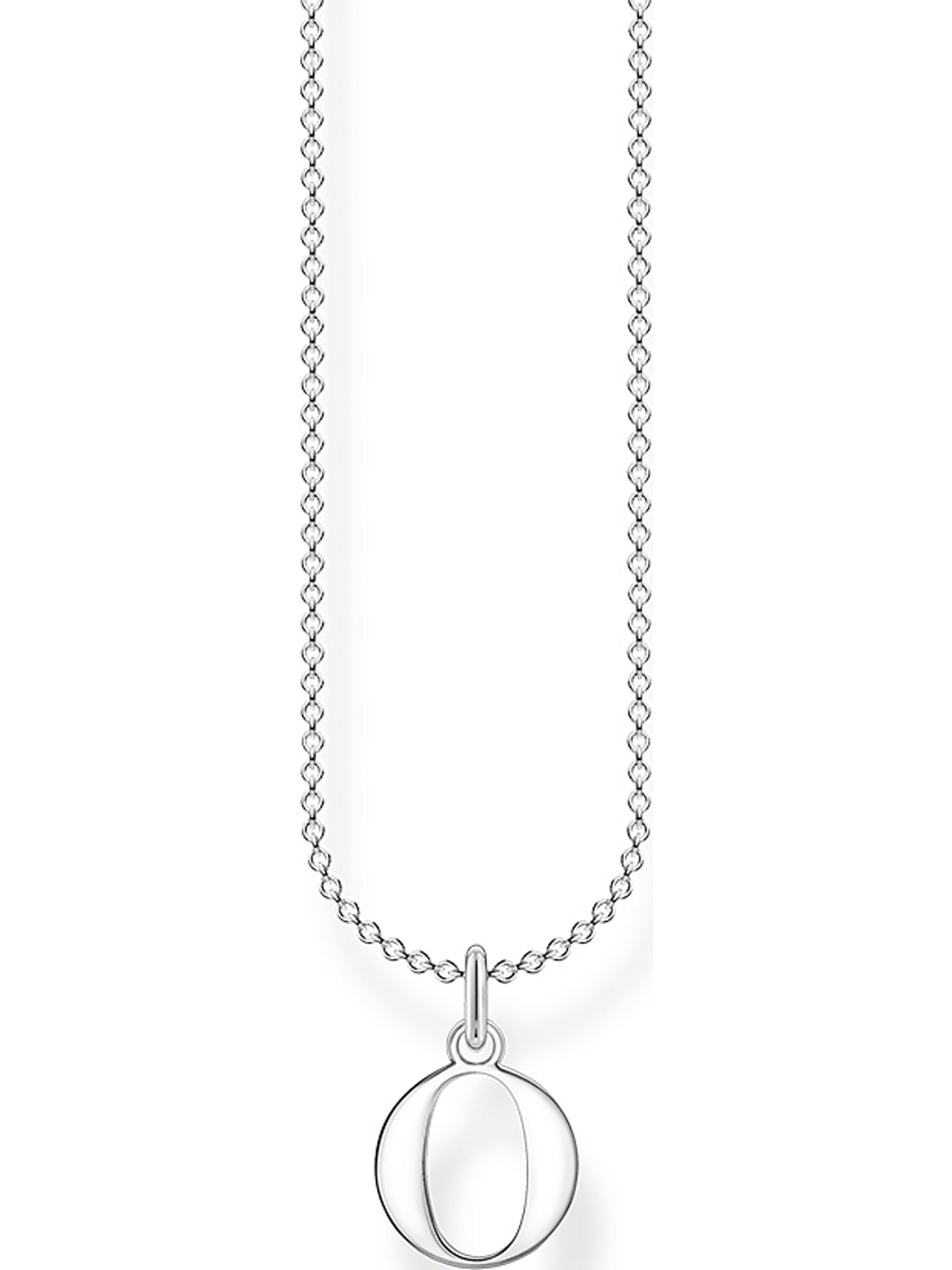 Thomas Sabo Ketting in Zilver: voorkant