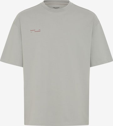 BLEND Rundhalsshirt ' BHKodey ' mit Backprint in Grau: Vorderseite