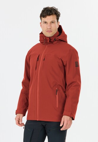 Whistler Between-Season Jacket 'Melvor' in Red: front