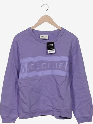 Cecilie Copenhagen Sweater XL in Lila: predná strana