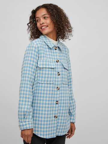 VILA Between-season jacket 'Hether' in Blue: front