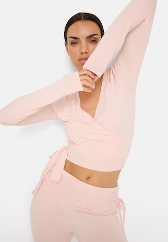 LSCN by LASCANA Shirt in Roze
