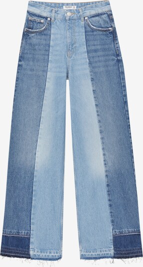 Jeans Pull&Bear di colore blu denim / blu chiaro / blu scuro, Visualizzazione prodotti