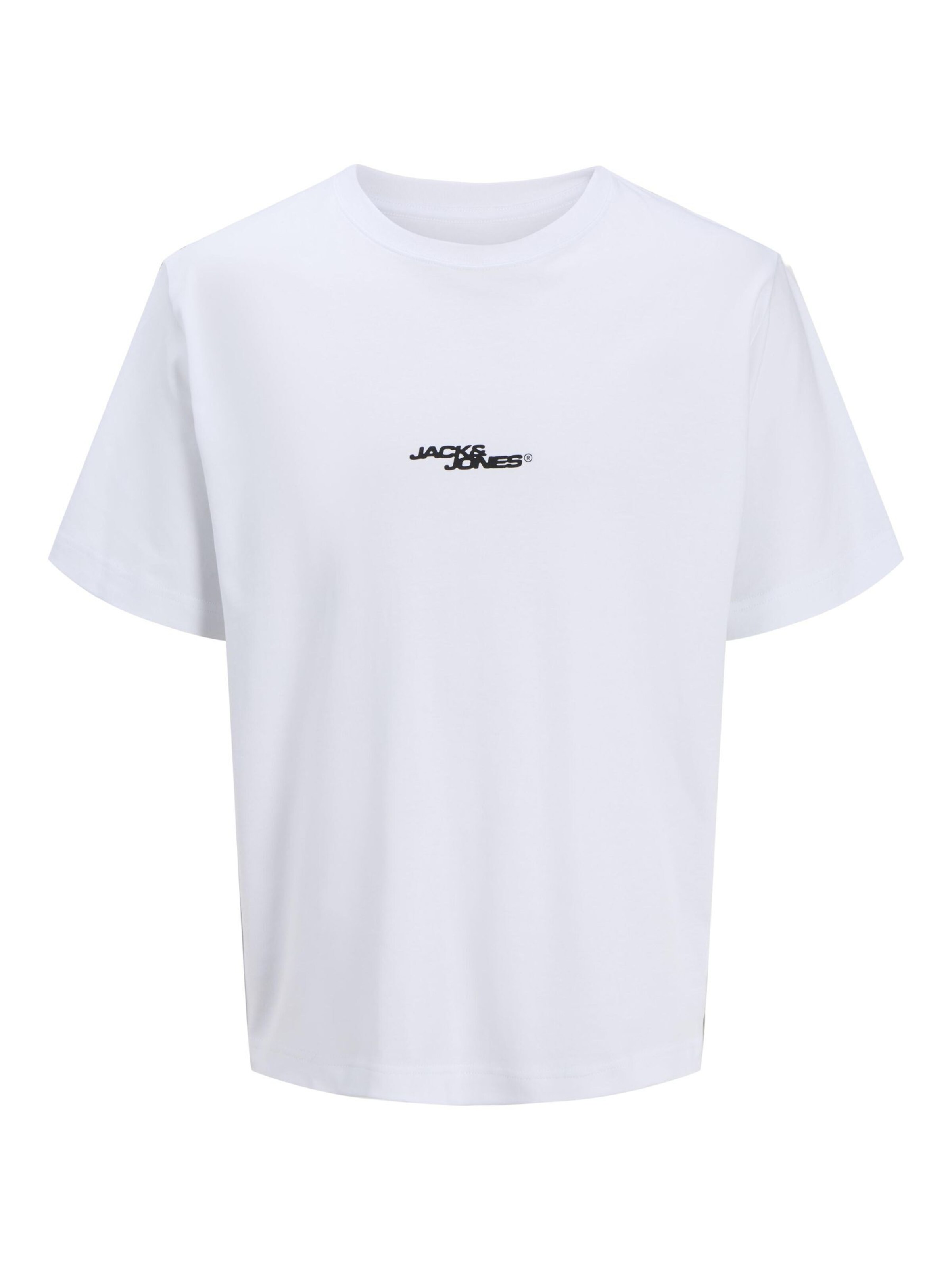 T-Shirt JACK & JONES en blanc : devant