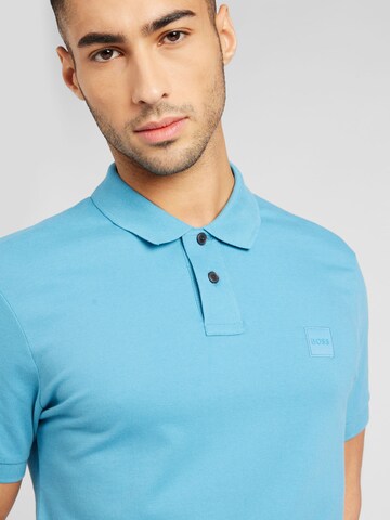 BOSS - Camisa 'Passenger' em azul