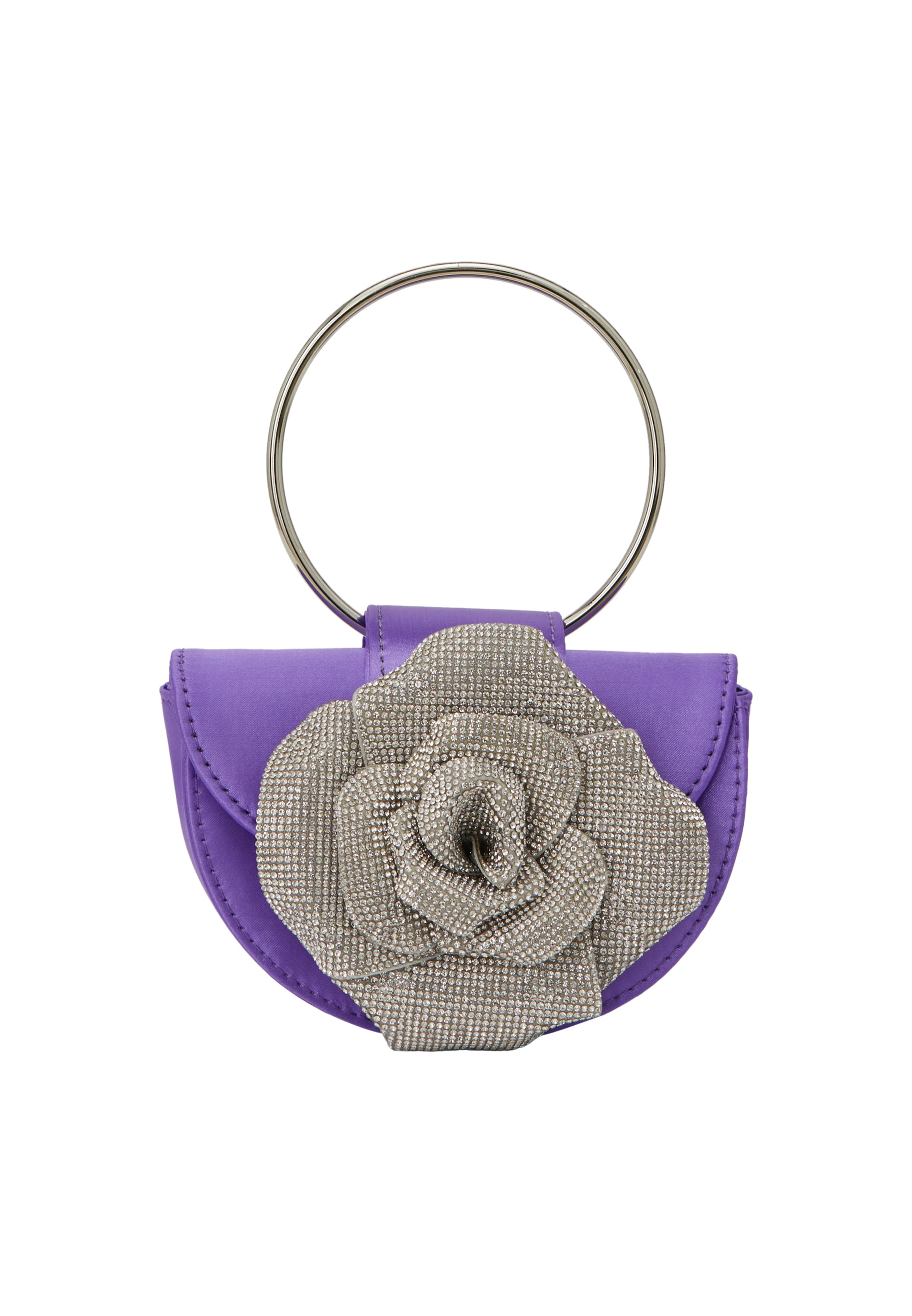 Poșete faina pe gri / albastru violet / transparent, Vizualizare produs