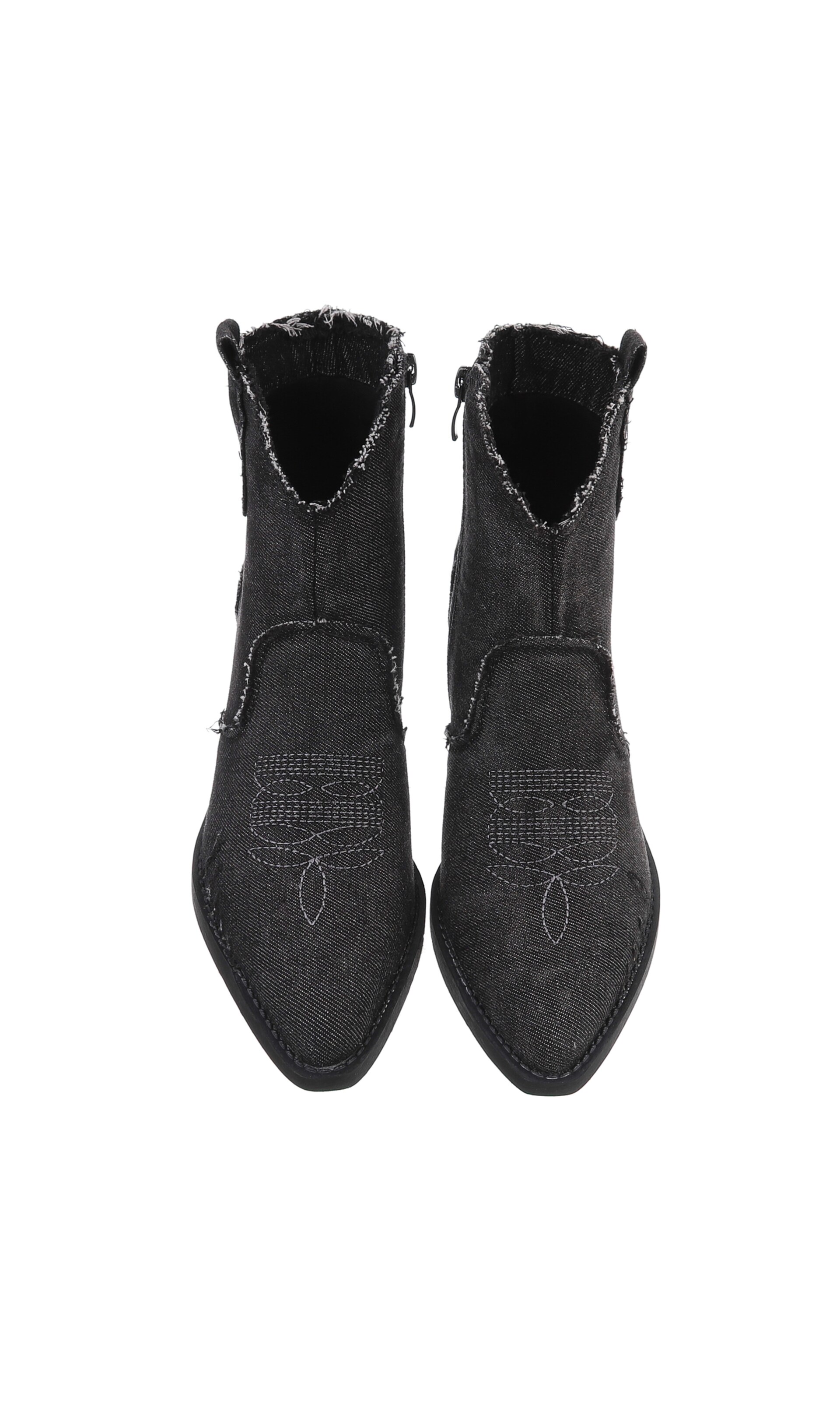 Ital-Design Stiefelette in Schwarz