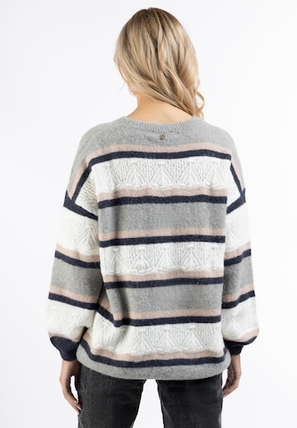 usha FESTIVAL Sweater 'Carnea' in Grey