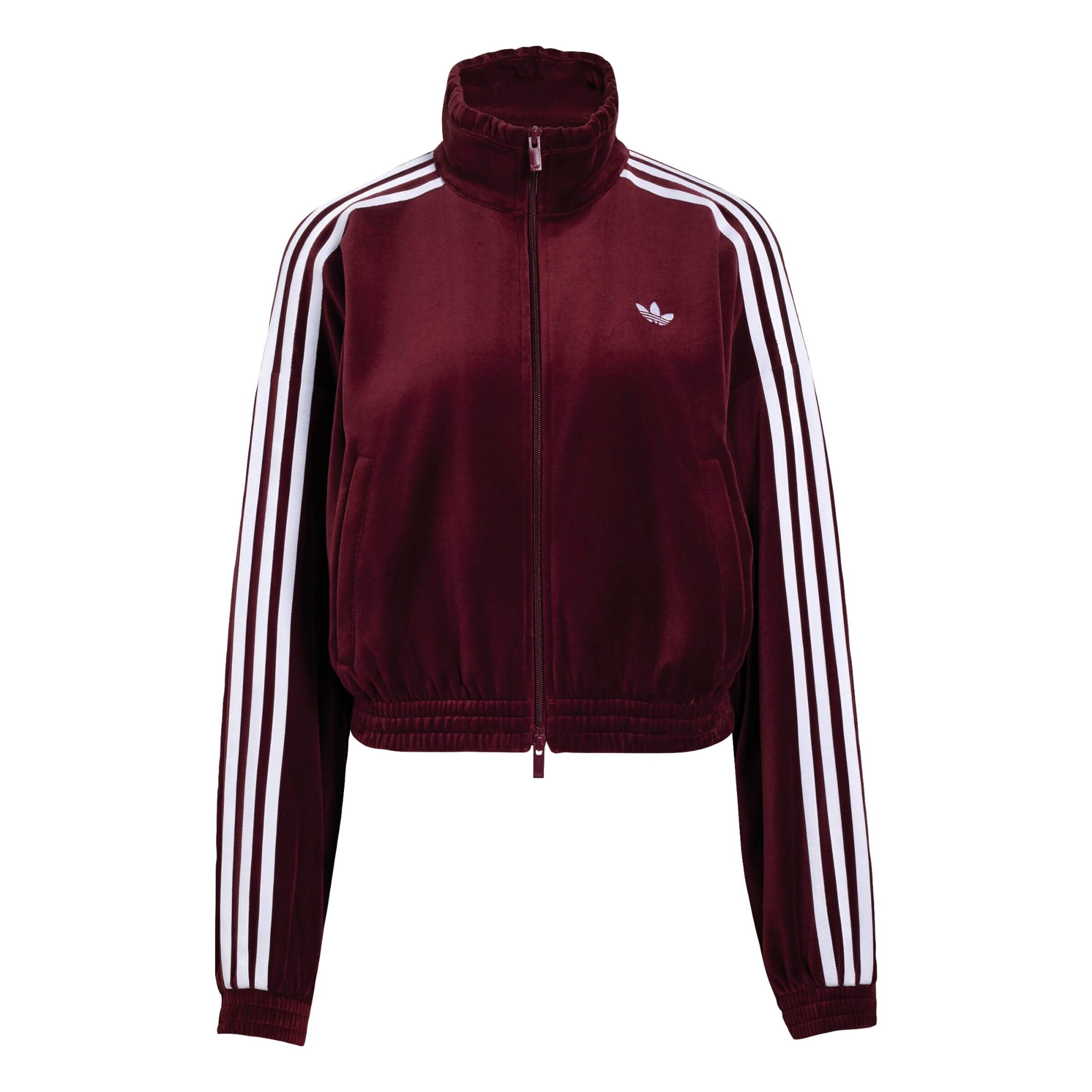 Giacca di mezza stagione in 4XS ADIDAS ORIGINALS di colore rosso vino / bianco, Visualizzazione prodotti