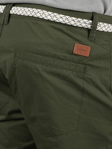 BLEND Regular Trousers 'Ragna' in Green
