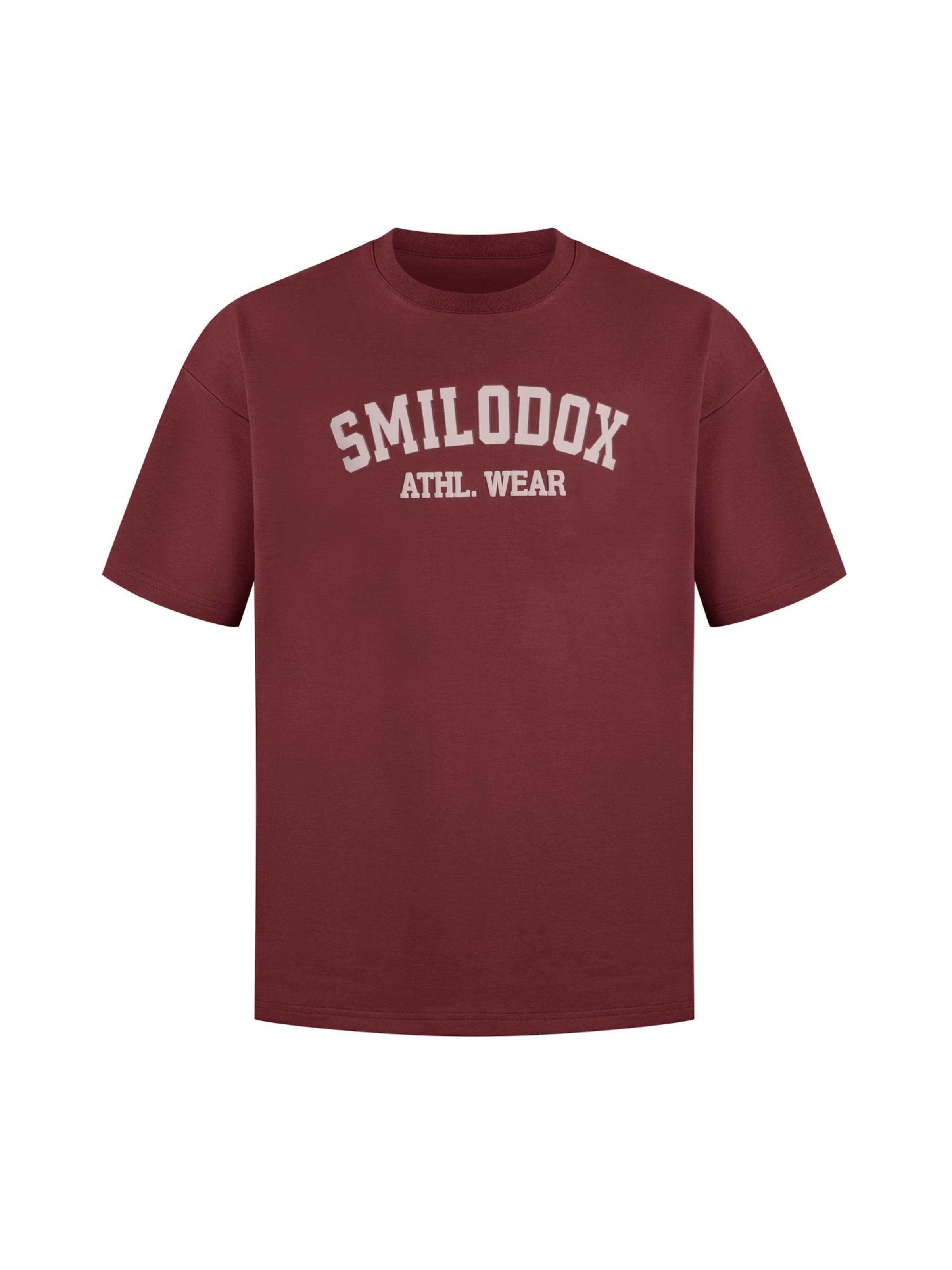 Smilodox Shirt 'Kayson' in Red: front