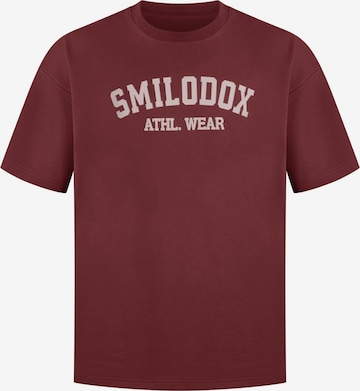 Smilodox Shirt 'Kayson' in Red: front