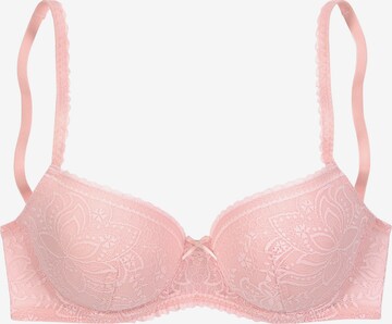 LASCANA T-shirt Bra in Pink: front