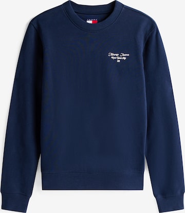 Tommy Jeans Свитшот 'ESS' в Синий: спереди