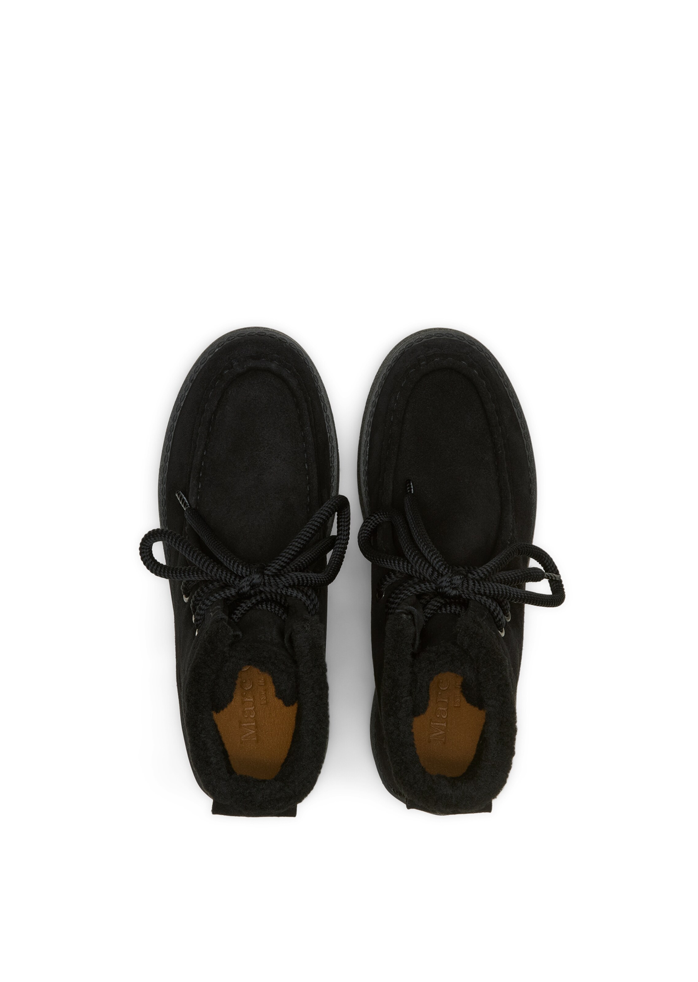 Marc O'Polo Lace-up bootie 'Pia' in Black