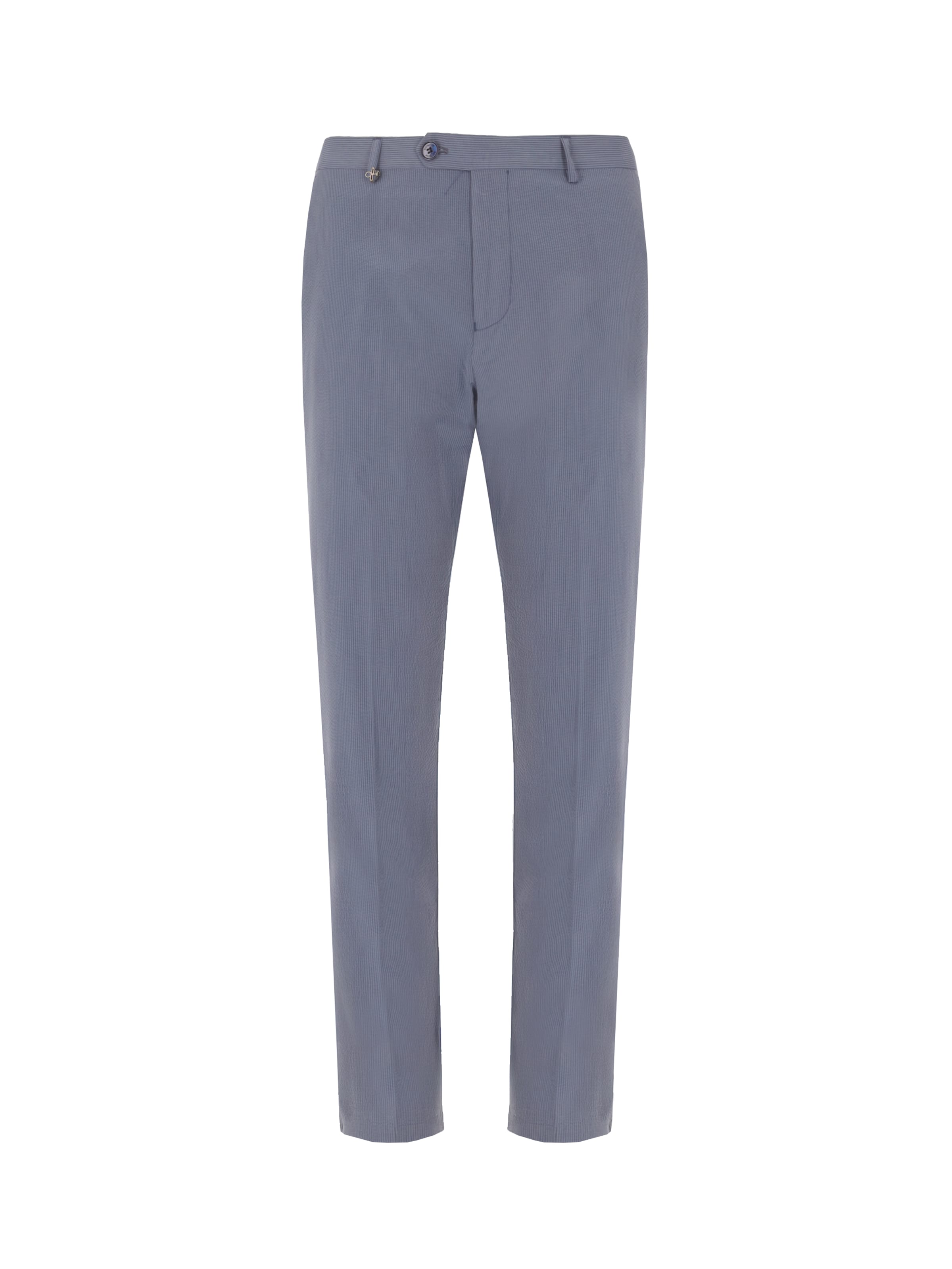 Distretto12 Pantalon à plis 'AREZZO' en 46 en bleu fumé, Vue avec produit