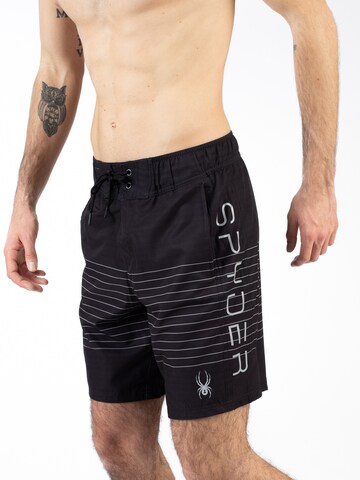 Spyder Badeshorts in Schwarz