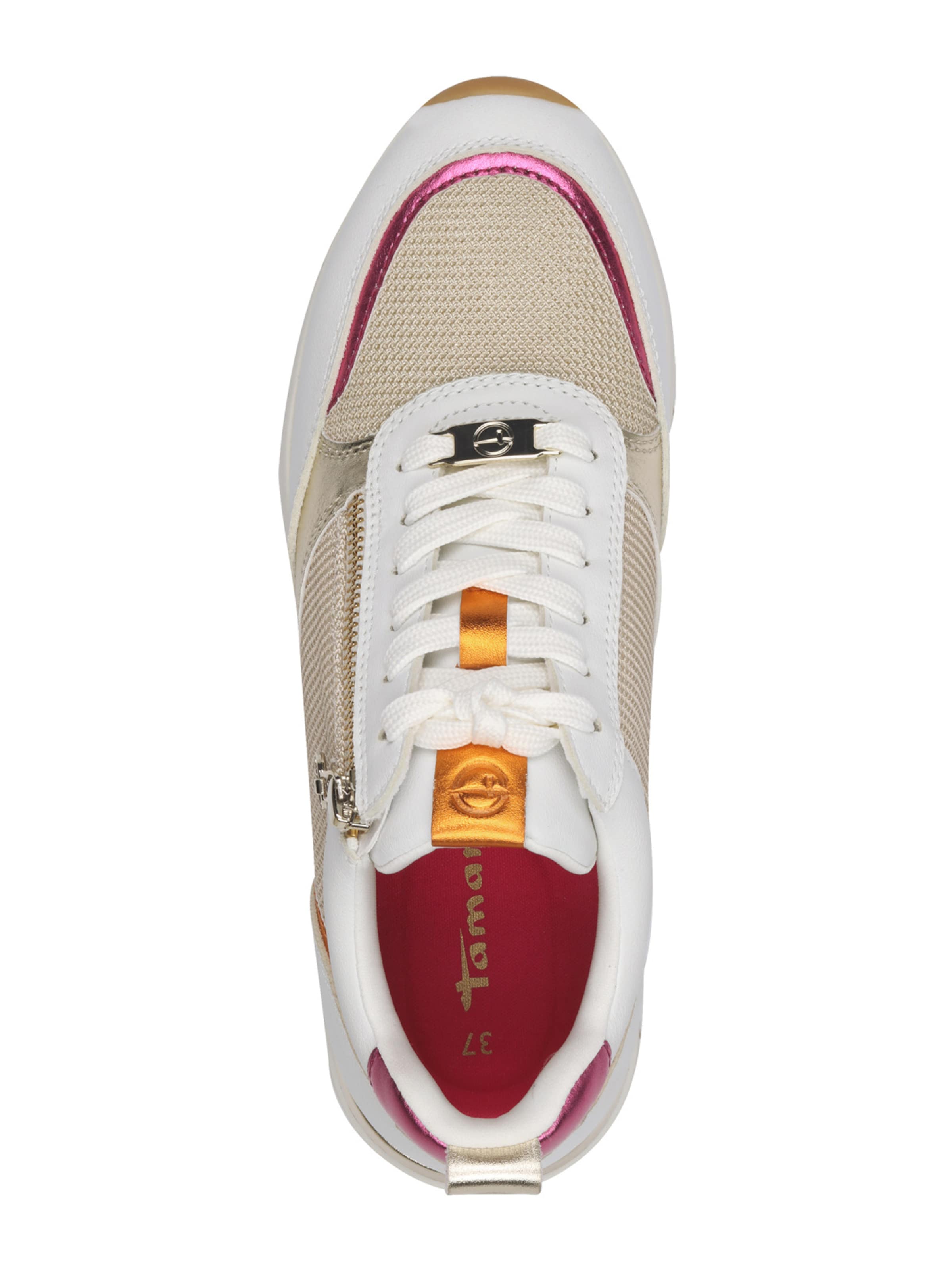 Tamaris Низкие кроссовки в Белый