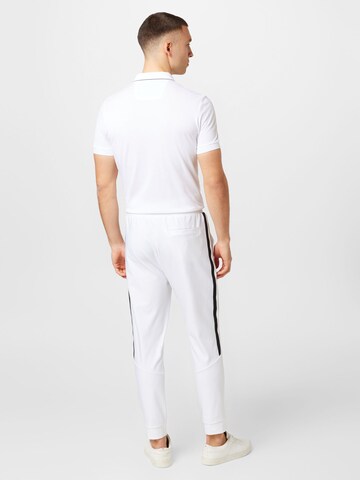 BOSS Zwężany krój Spodnie w kolorze biały