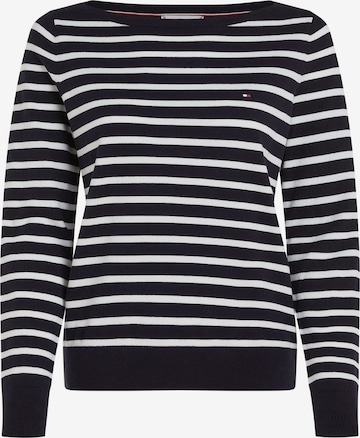 Tommy Hilfiger Curve Sweater in Black: front