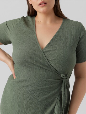 Vero Moda Curve Jurk 'Haya' in Groen