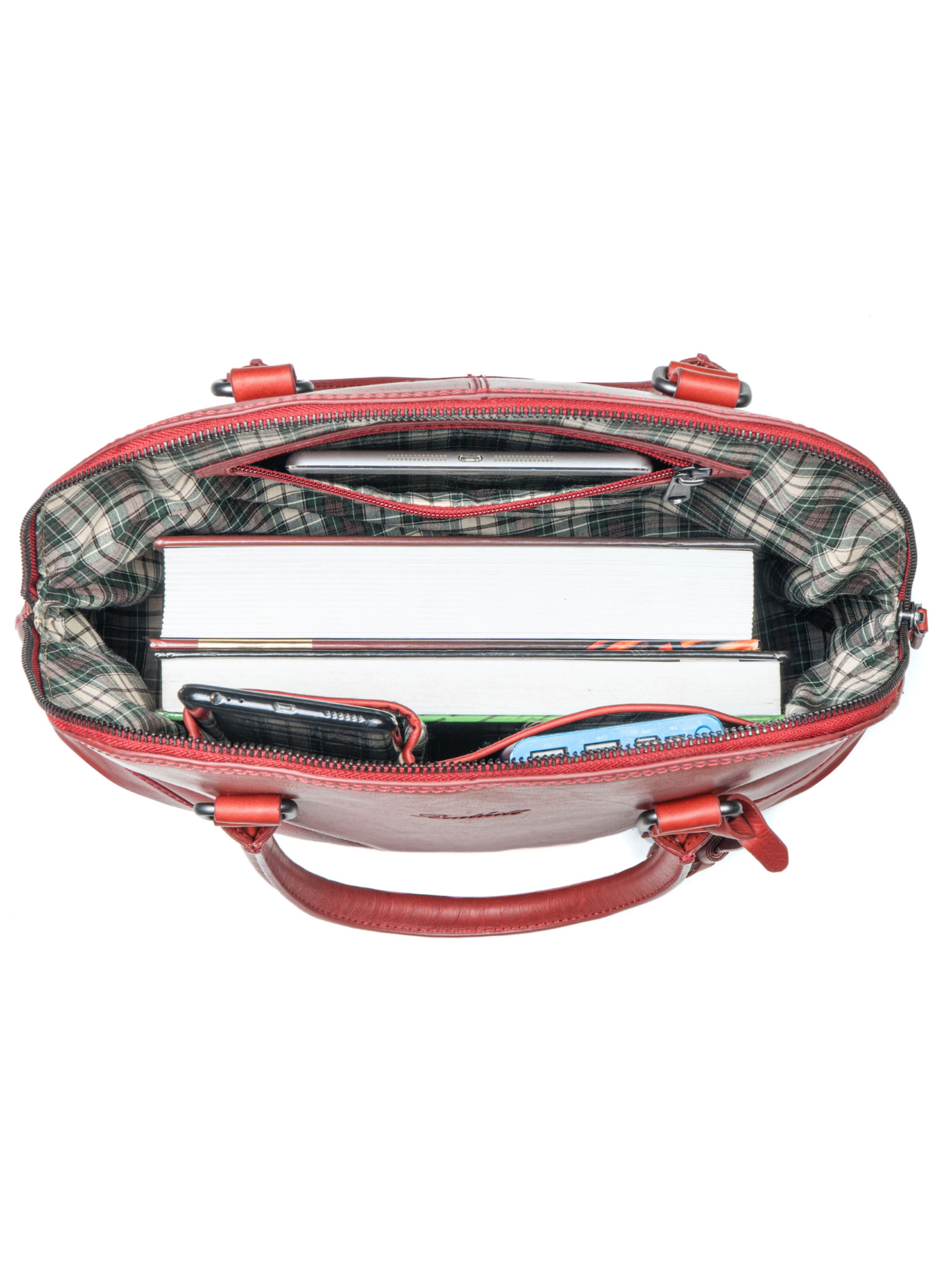 Benthill Handbag in Red