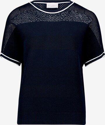 Pull-over Betty Barclay en bleu : devant