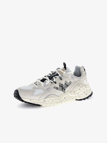 Flower Mountain Sneakers laag 'Yamabushi' in Beige: voorkant