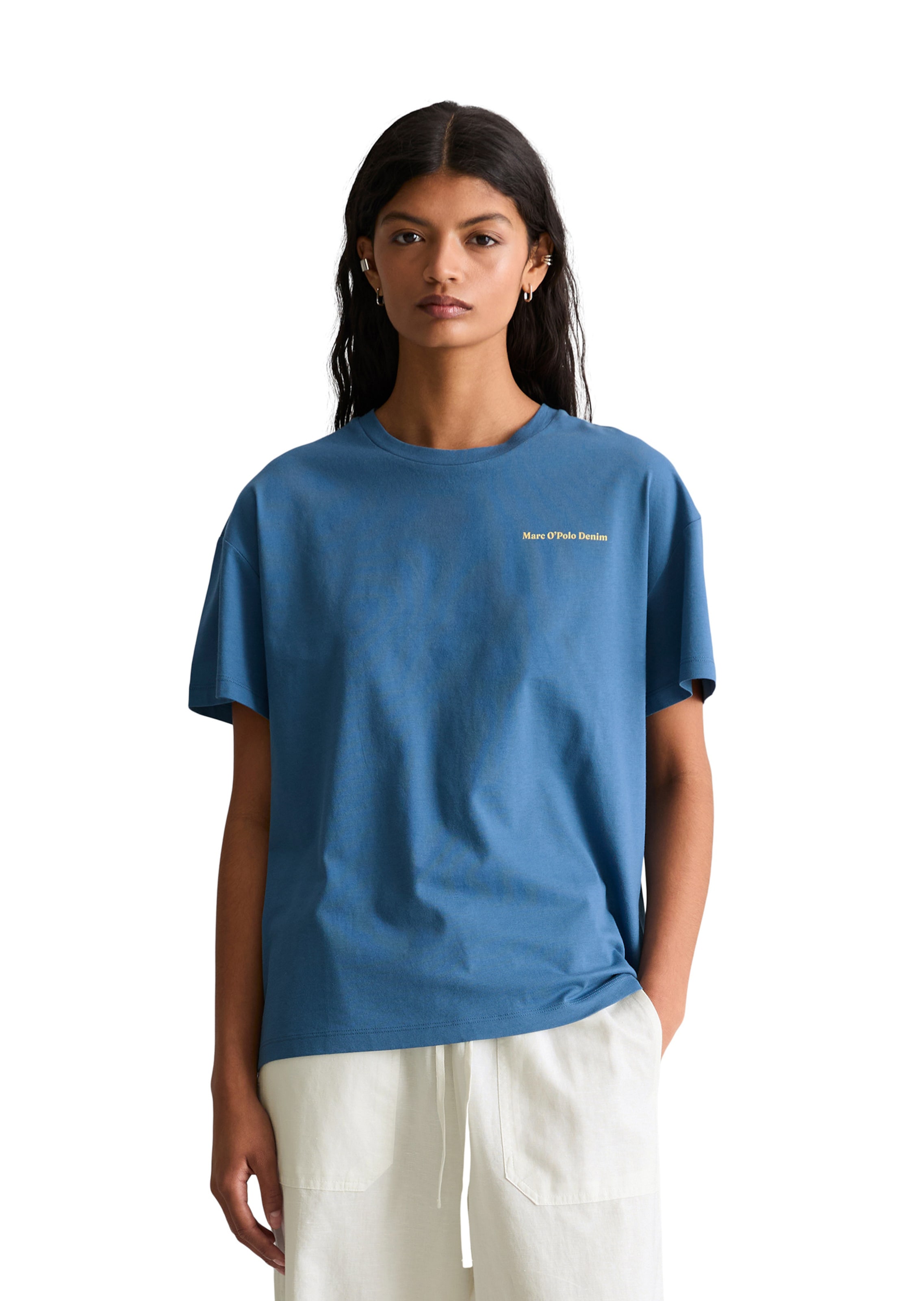 Marc O'Polo DENIM Shirt 'DfC' in Blauw