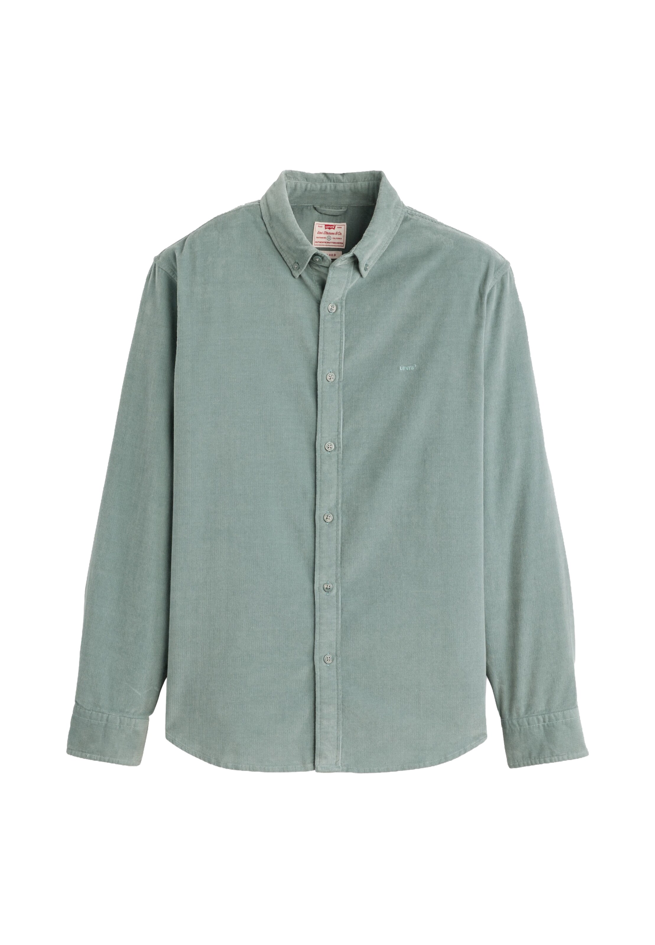 LEVI'S ® Overhemd 'AUTHENTIC' in Groen: voorkant