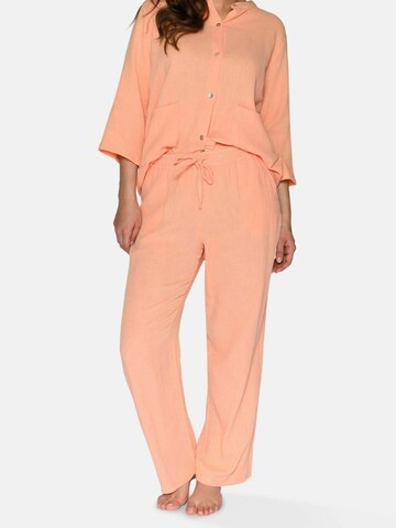 CCDK Copenhagen Pyjamabroek in Oranje: voorkant