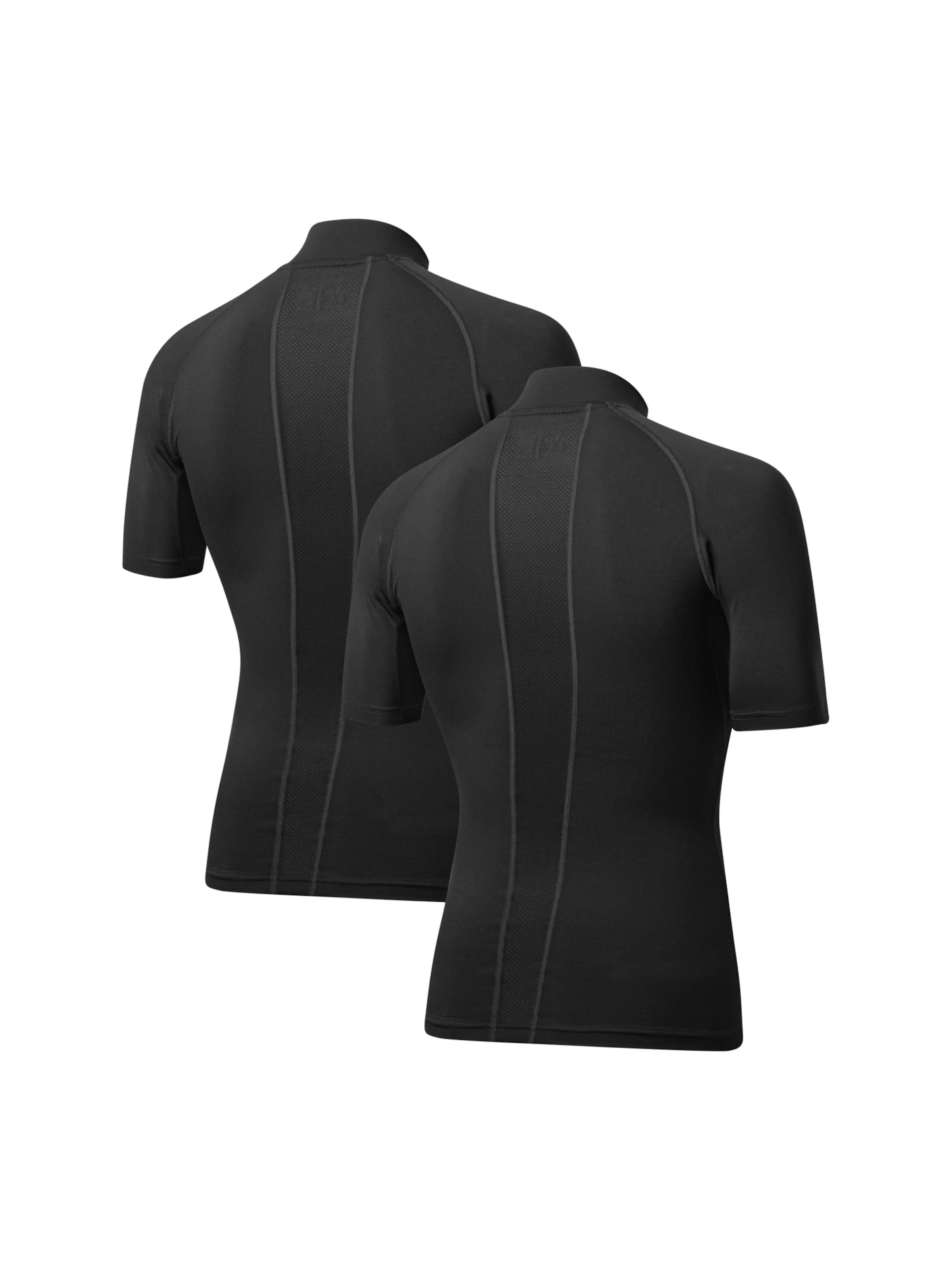 DANISH ENDURANCE Sportsweatshirt 'Compression SS' in Schwarz