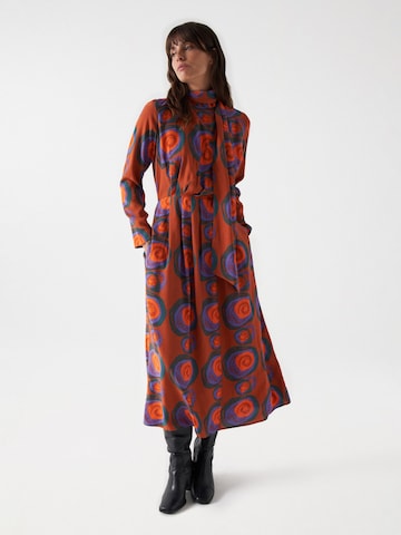 Robe Salsa Jeans en orange : devant