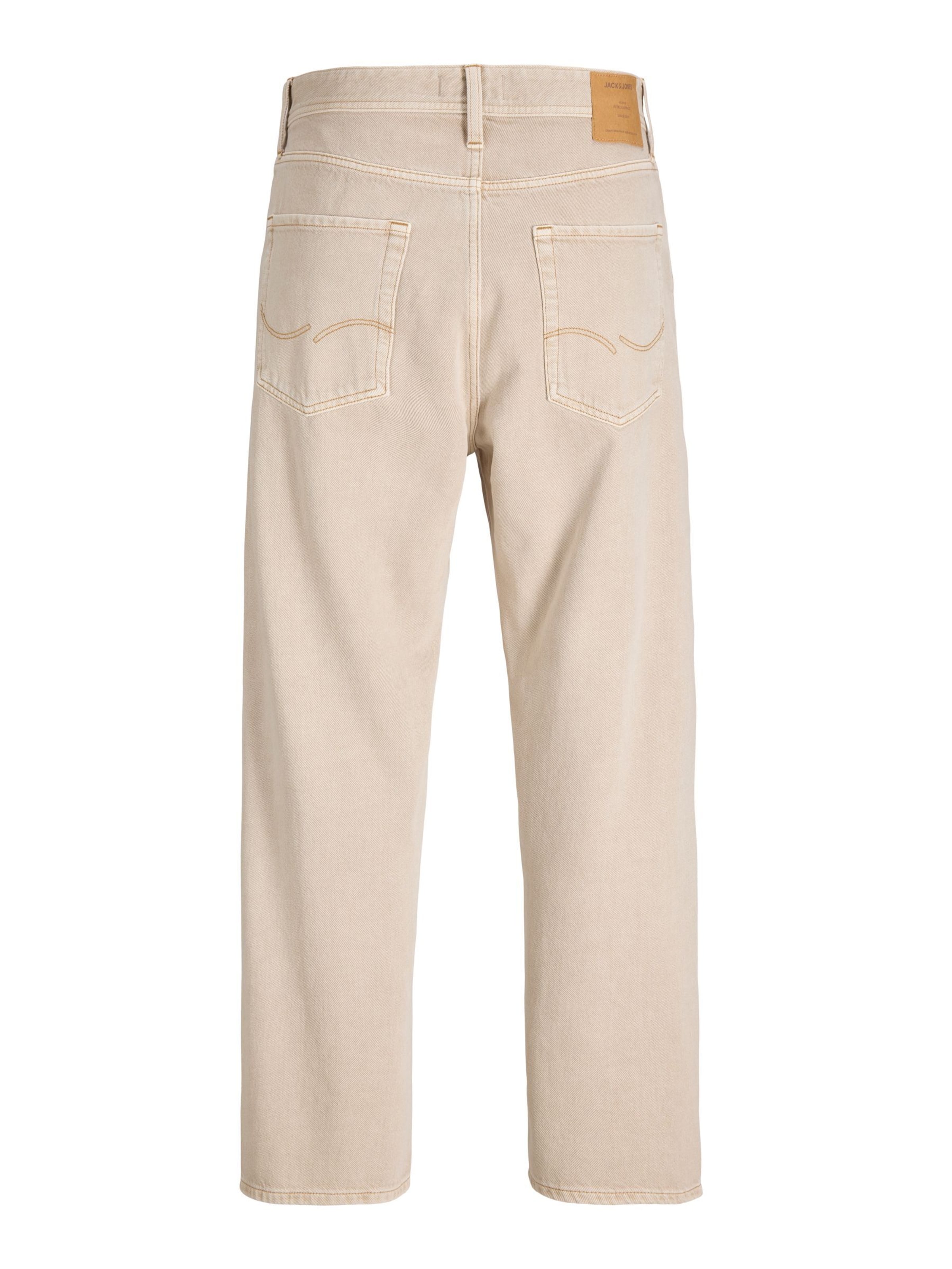 JACK & JONES - Loosefit Vaquero 'JJIAlex JJOriginal' en beige