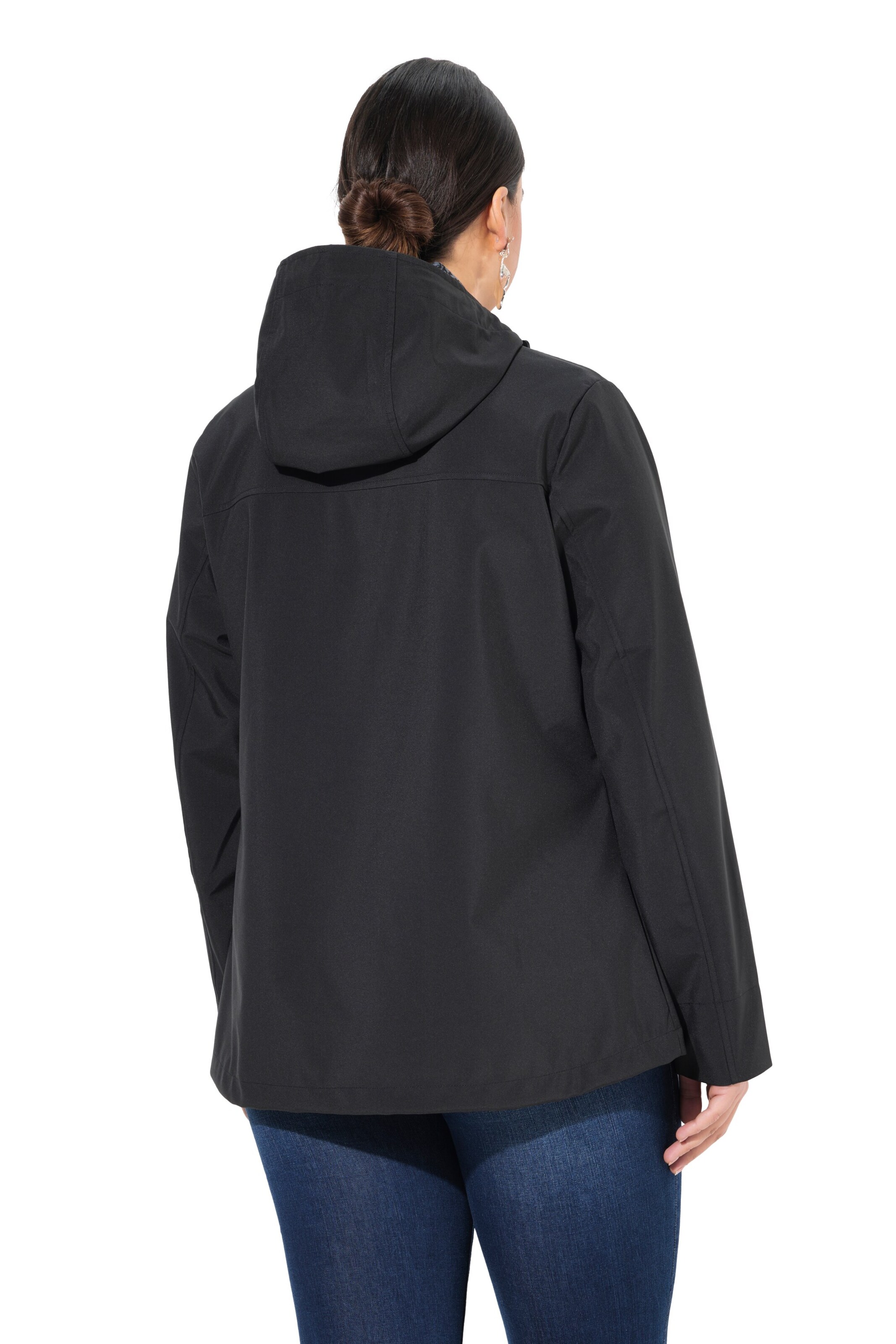 Ulla Popken Functionele jas in Zwart