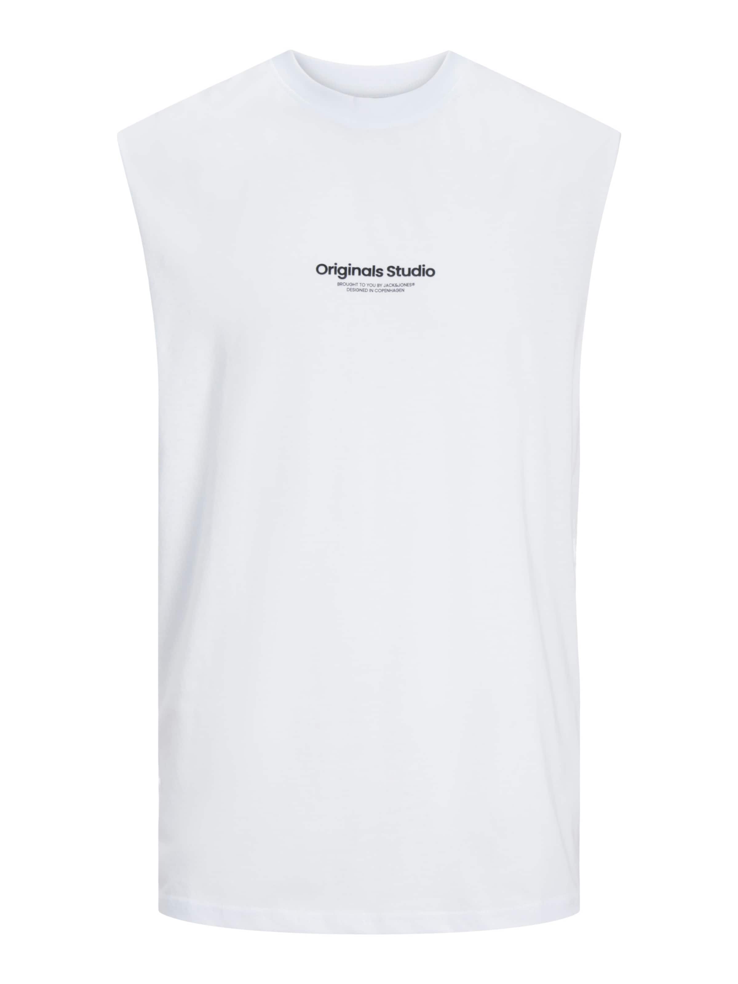 JACK & JONES Undershirt 'VESTER' in Black
